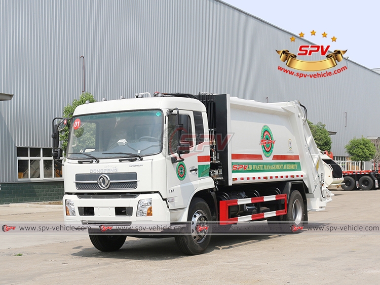 12 CBM Garbage Compactor Truck Dongfeng - LF